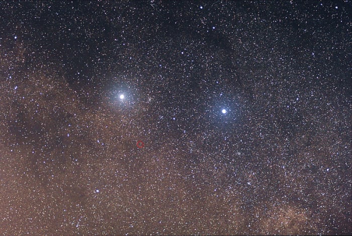 The arrangement of Alpha, Beta, and Proxima Centauri does not really constitute a three body problem, but let's cut Cixin Liu some slack. It makes for hella good theater,