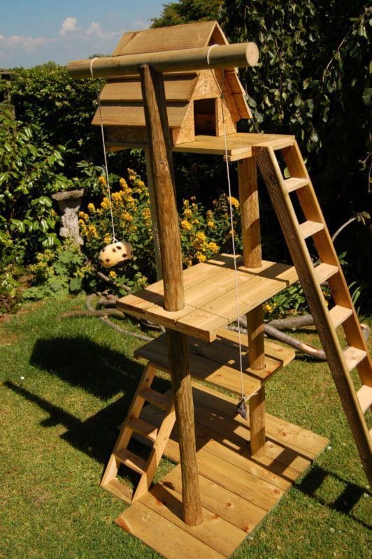 Outdoor Cat Playground Play Areas - HubPages