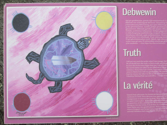 "Truth" is one of the "Seven Grandfather Teachings" for the Ojibwa people here in Canada.