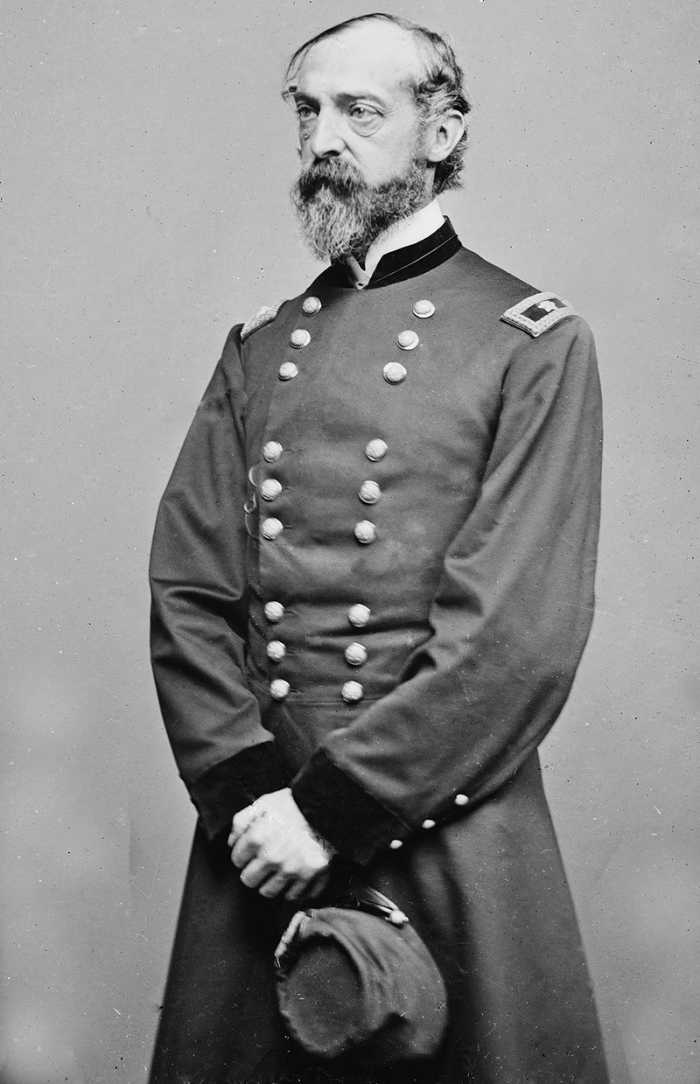 On June 28,1863, just four days before the battle of Gettysburg, General George Meade was placed in command of the Army of the Potomac. It was the fifth change of command in ten months for the Army of the Potomac.