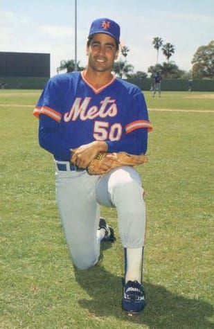 Sid Fernandez had a lethal combination: he didn't allow many hits and he struck out a lot of batters.