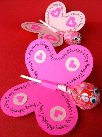 Skip To My Lou has some precious Valentine Day ideas for you to print out and give to your friends. You have to supply the lollipops.