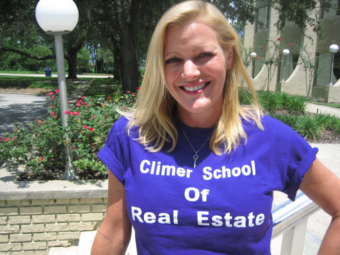 The Florida real estate exam pass fail rate will improve as soon as Charisse passes her Florida real estate exam in Orlando