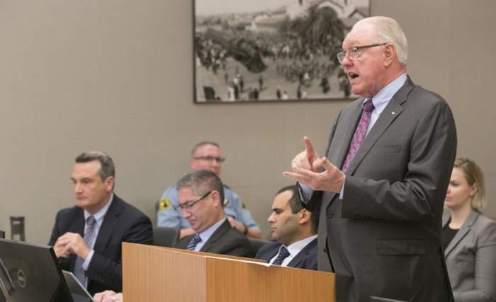 Ed Chapin, attorney for the plaintiffs gives his opening statement in August 2020 against GirlsDoPorn.