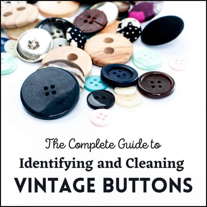 Vintage Button Guide Ways to Identify Antique Buttons HobbyLark