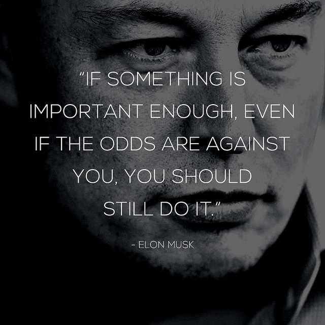 This quote shows the elegance of Elon Musk, super hot dude.