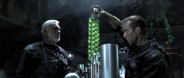 Connery and Cage make an entertaining couple dealing with impossibly complex and fragile chemical weapons in the bowels of Alcatraz.