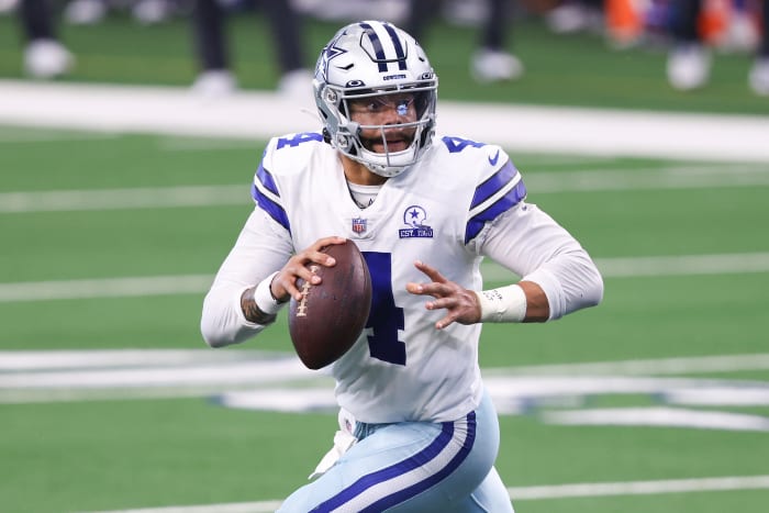 Dak and cowboys both have tough offseason with Dak being free for negotiations but had gruesome leg injury.