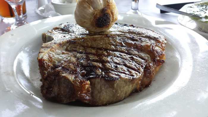 Ribeye steaks make great gifts, and are on the less-expensive end of the spectrum, if you're looking for a good, inexpensive Valentine's gift for the meat-lover in your life!