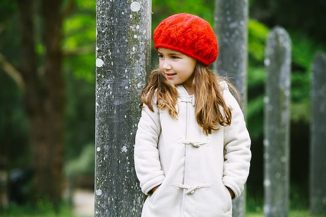 Little girls love new things to wear, and a special new hat or coat for Valentine's Day makes a treat for a little girl who particularly enjoys dressing up. Then take her out so she can wear it!