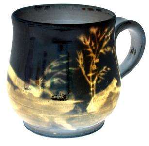 Glaze applied on Porcelain Cup - The glaze gives color and decorate the ware for a higher aesthetic value,strengthen the ware, as well as make the ware waterproof unglazed earthenware will absorb water and bacteria can flourish in them