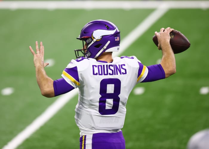 Kirk Cousins has been an up and down roller coaster for the Vikings so far. He’s shown flashes but also has been a liability.
