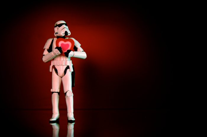 Storm Troopers spend a lot of time traveling around the galaxy, so they have to cope with single life.