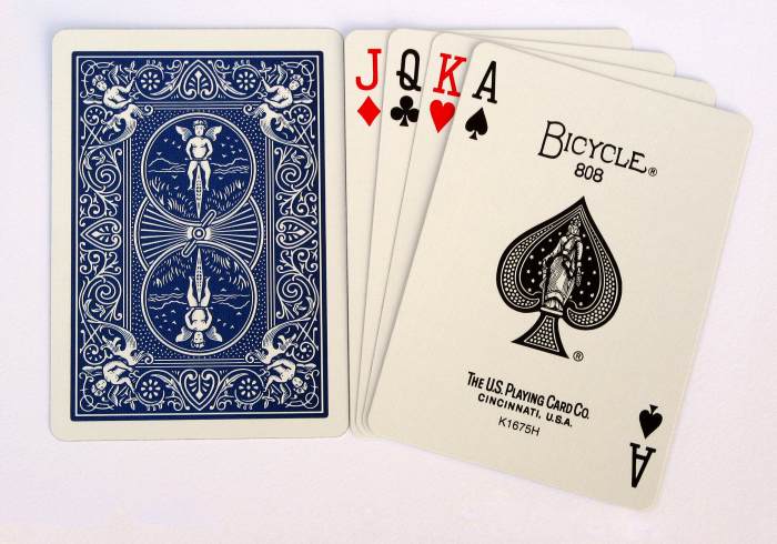 The Ace in the deck exemplifies the element represented by its suit. In this case The Ace of Spades represents Air.