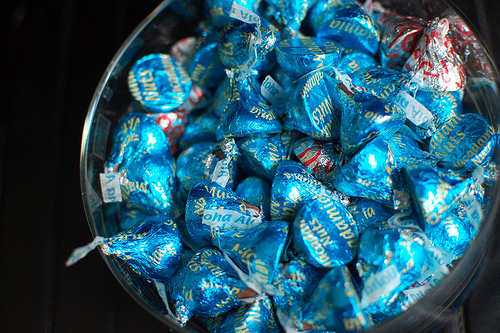 One of the best parts about using candy as a teaching material is that you can eat it when you're finished with the lesson.