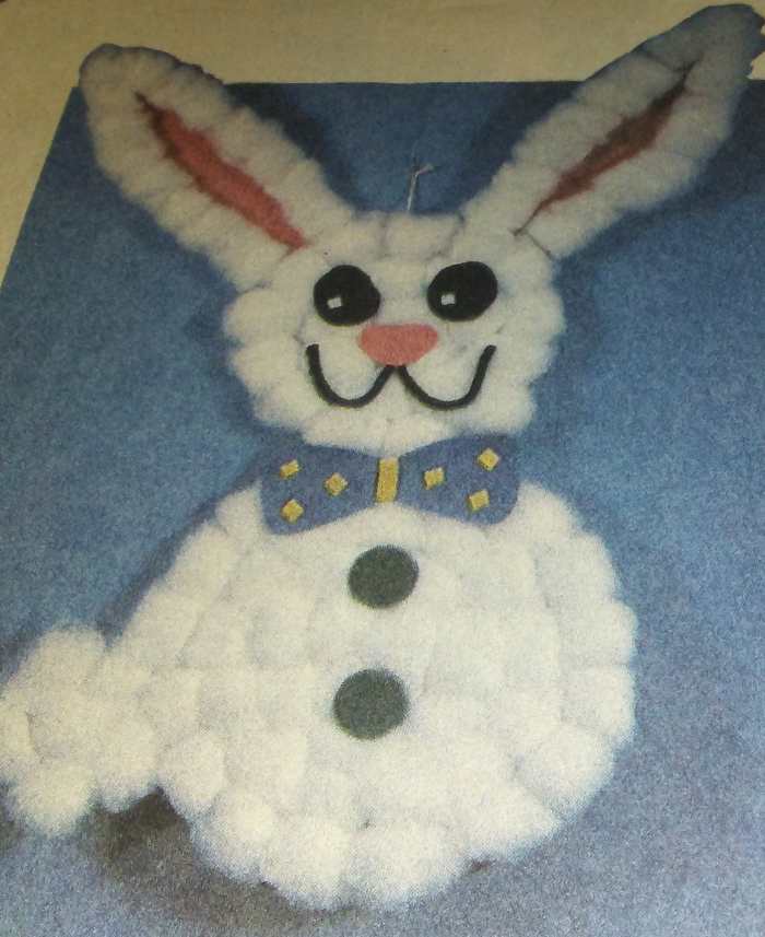 Making a cotton-ball bunny is not only an age-appropriate activity for preschoolers—it results in an adorable decoration for the home.