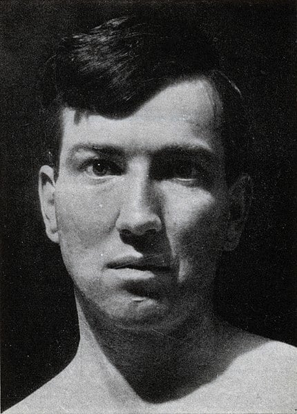 I Claudius and King Jesus author Robert Graves, striking an Imperial pose.