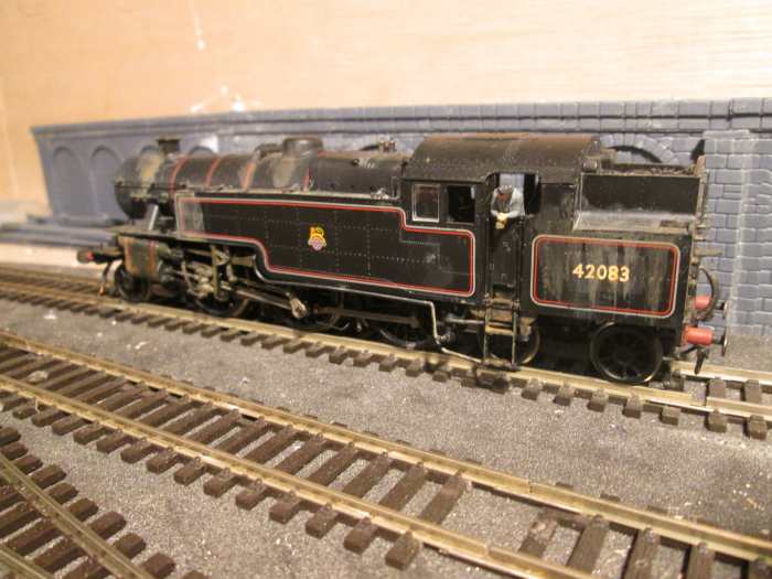 Fairburn 2-6-4T 42083 was a Whitby allocation in the 1950's, seen here doubling up on banking duties and awaiting the next 'assistance needed' whistle on the 'Down Main'