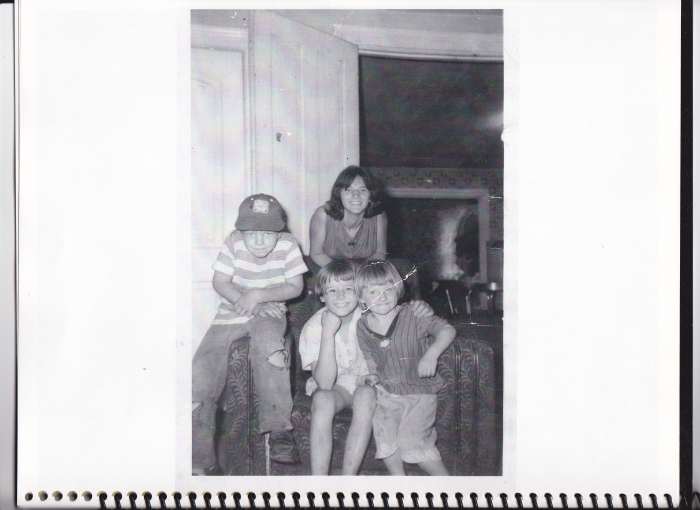 My four siblings. brother Philip, oldest sister Beatrice, Patty, and Connie the youngest. Taken in 1962 or early 1963.