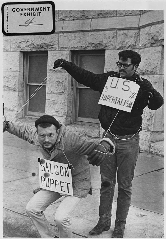 Anti-war protests throughout the Vietnam War would force American politicians to the peace table.