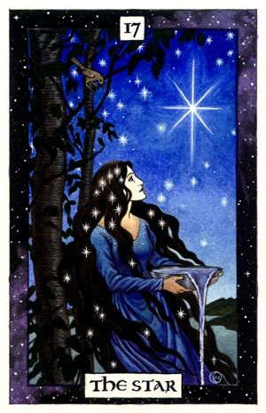 The Star is a powerful card of renewal, breakthrough, and divine connection. This card brings back hope, faith, and belief.