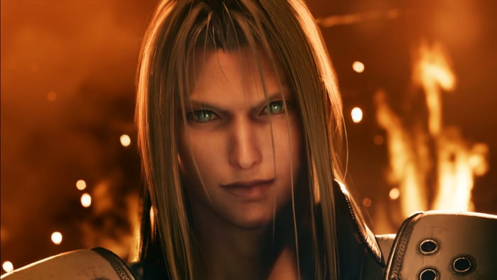 Sephiroth appeared throughout "Final Fantasy VII Remake" to torment Cloud with troubling visions and ominous warnings.