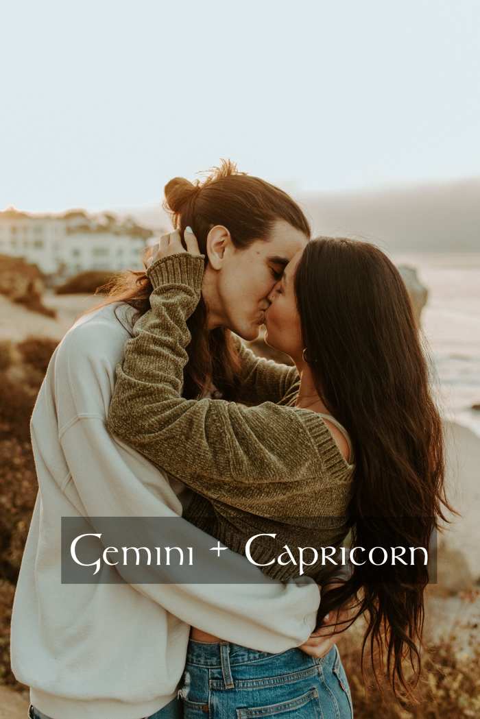 Gemini and Capricorn fall in love like yin and yang. They complement each other perfectly. Gemini loves to learn new skills for fun. Capricorn loves to learn new things for survival.