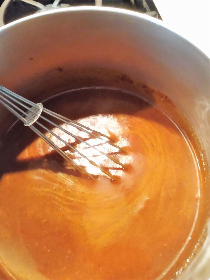 Sure you buy it at the store, but this enchilada sauce is super easy to make and tastes amazing.