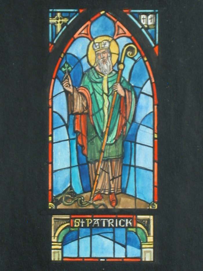 According to legend, St. Patrick used the Shamrock to explain the Holy Trinity to the Irish. Converts wore the Shamrock during the Holy Feast.