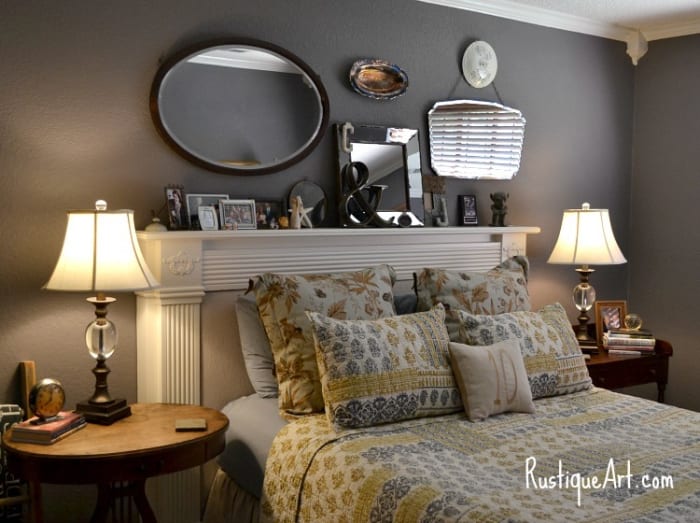 The mantel plan was cover the opening with a padded insert, but first we had to secure the mantle to the wall. This we did with a few L brackets and attaching them into the wall studs.