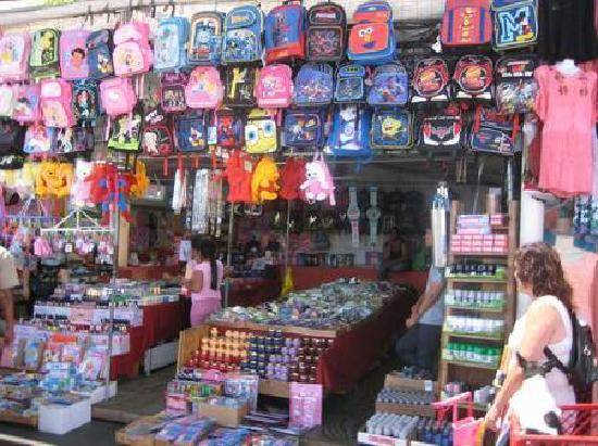 The flea market is a lot of fun and a perfect place some time on a sunny Sunday afternoon. We live close by and frequent the area simply for the stroll and the views.