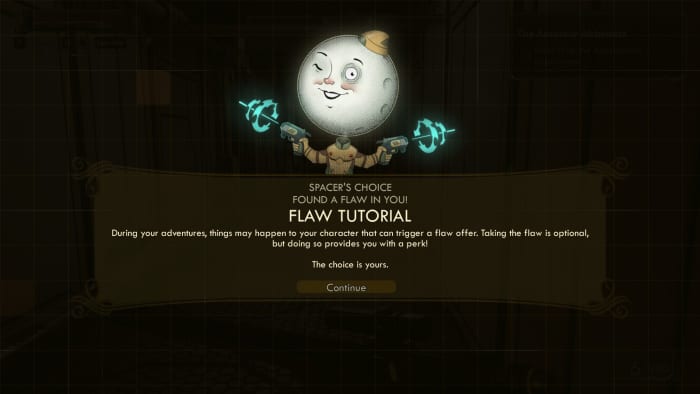 Make sure that you take every single flaw you receive, because those perk points are indispensable.