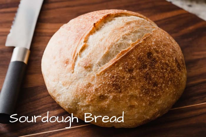 Sourdough bread is easier to make than you think. It all starts with making your starter. You have to plan well in advanced to make your bread: it takes a minimum of five days to create the starter.