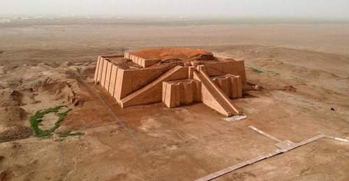 During the visit to Iraq, the pope visited Ur. Now Ur is where God said to Abraham to go, at the beginning of the Bible. So, this is the birthplace of the Bible, the Christian religion and the Muslim religion. Since they are all Abraham children.