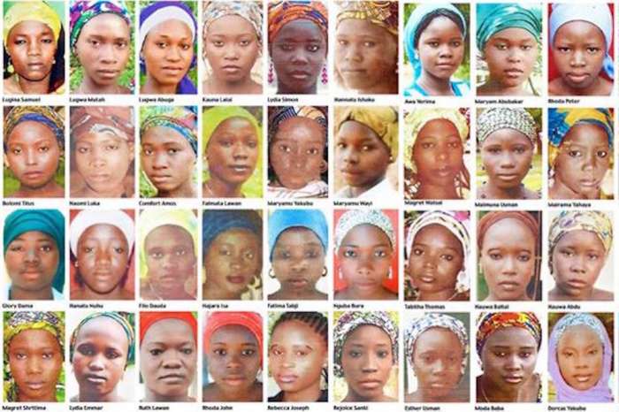 Photos of some of the 276 girls Boko Haram abducted from a school in Chibok, Borno State, northeast Nigeria
