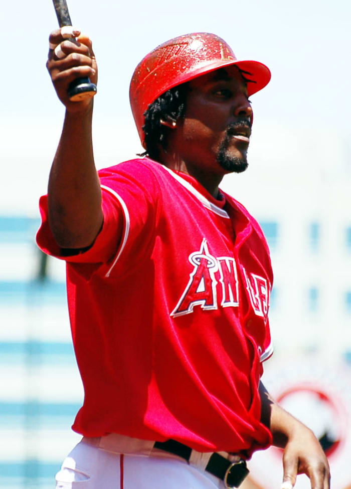 Vladimir Guerrero was the first player in Angels history to hit 25 home runs in five straight seasons.