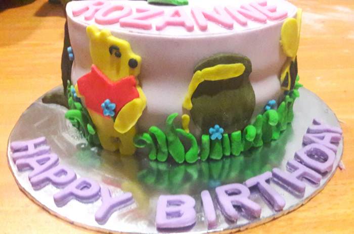 My very first Red velvet cake with home made cream cheese icing decorated with Marshmellow Fondant :)