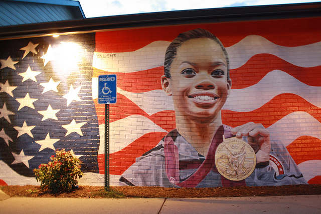 After winning Olympic gold in 2012, Gabby Douglas suddenly saw her likeness everywhere. She became an American hero when she placed first in the individual all-around competition, and also helped lead Team USA to gold in the team competition.