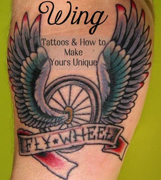 Whimsical, realistic, religious, or tribal, wings make a beautiful tattoo to represent your unique personality.