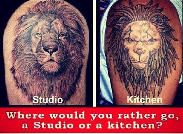 The difference between a quality Artist, and the guy in the basement at Uncle Bob's house.