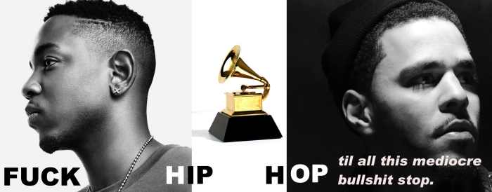 No matter how big of a fan you are, there are things in hip-hop that straight up suck. And we should talk about that. (Quote credit to RJD2, "F.H H.)