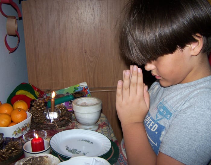 When something is familiar, it's not scary. The religion you grew up with wasn't scary because you were used to it. Likewise, Wicca isn't scary to Wiccans when you are used to it-- like this child who was raised in a Pagan family.