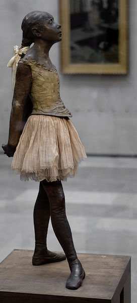 The Little Dancer by Edgar Degas, Musee D'Orsay, Paris. Photograph by Bruin, coutesy of Flickr and Wiki Commons