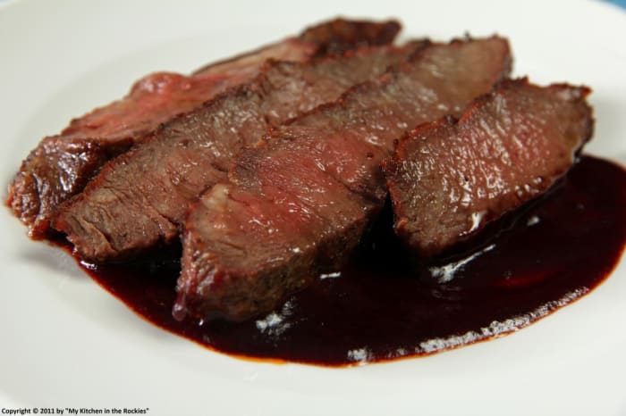This incredibly luscious reductions sauce is the perfect compliment for steaks of all kinds. This quick and easy pan sauce elevates a simple grilled steak to restaurant quality.