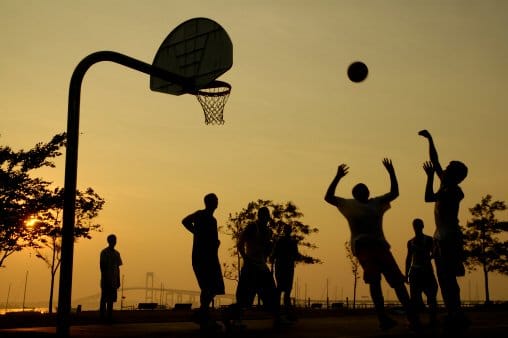 KCBS named the best courts in Los Angeles with the tougest competition. Two spots listed were courts I'd haunt. (pictures below)