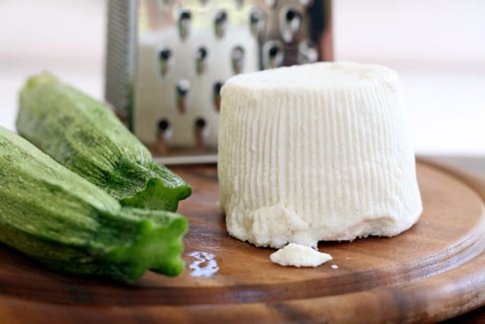 Ricotta is the best substitute for feta cheese. The crumbly texture is very similar to feta, though the taste is much less salty.