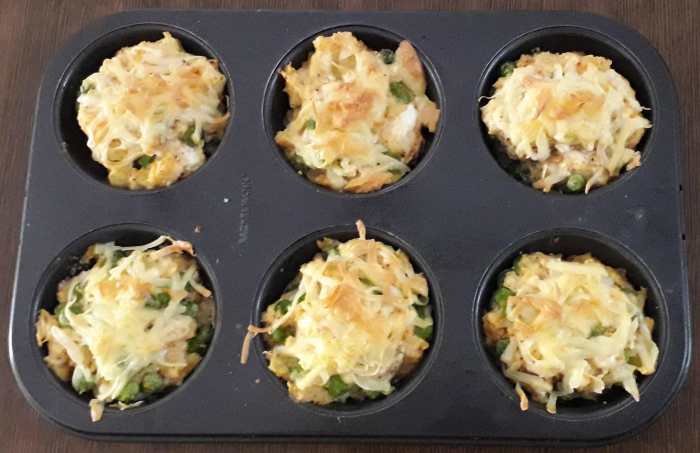 A delicious snack, made with leftover boiled potatoes, cottage cheese, boiled peas, and cheese