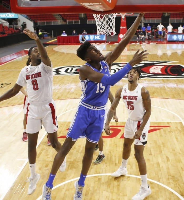 Mark Williams suffered from the lack of preseason preparation early, but emerged as one of the most promising post players in the conference by the end of the year.