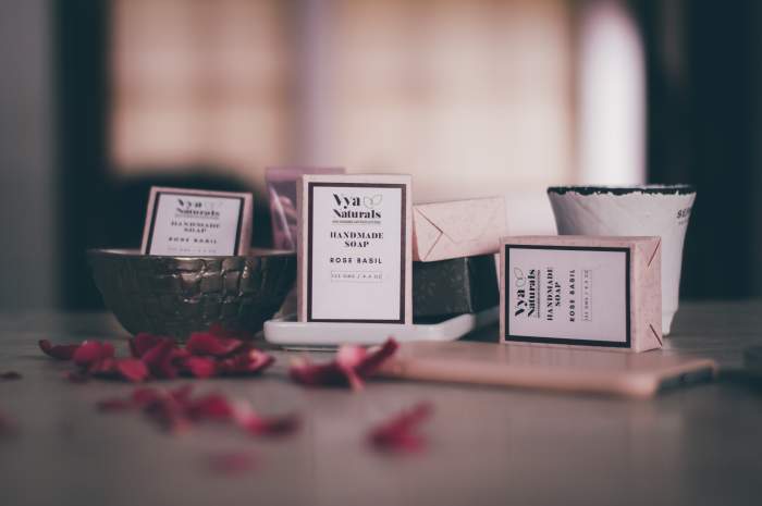 A small gift can go a long way; for example, if you had a cosmetics business, you could add a cute soap as a freebie.