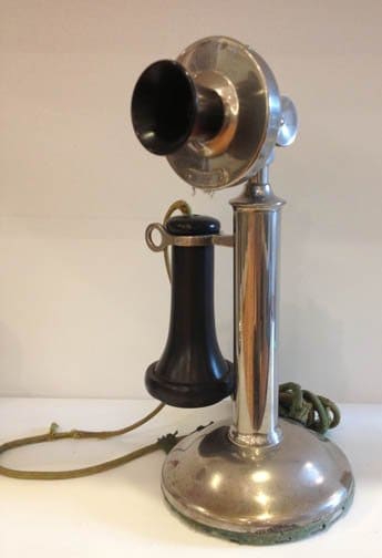 There is a tremendous amount of overlap when discussing telephones. Which style and what technology you used depended, in large part, on where you lived.
